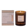 Stoneglow Wood Elements Palo Santo & Amber Soy Wax Scented Candle image of the candle with packaging on a white background
