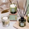 Stoneglow Earth Elements Green Apple & Lime Botanical Wax Tumbler lifestyle image of the candle