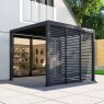 Nova Titan Pergola Adjustable Louvre Wall