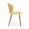 Nassau Coffee Set In Honey Yellow side on image of the chair on a white background