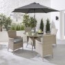 Havana 4 Seater Round Dining Set lifestyle