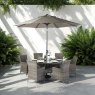 Aldiss Own Havana 6 Seater Round Dining Set