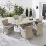 Havana 6 Seater Rectangular Dining Set lifestyle