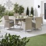 Havana 6 Seater Rectangular Dining Set lifestyle