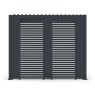 Nova Titan Pergola Solid Side Panel