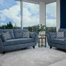 Liberty 3 Seater Sofa lifestyle image of the sofa with a chair