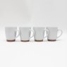 Carnaby Stonebridge Set Of 4 Mugs White