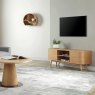 Olson Oak TV Stand lifestyle image of the tv stand