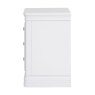 Colonial Large Bedside Cabinet side on image of the bedside cabinet on a white background