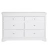 Colonial 6 Drawer Chest front on image of the chest on a white background