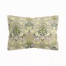 Morris & Co Hyacinth Sage oxford pillowcase on white