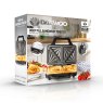 Daewoo Deep Fill Sandwich Maker image of the packaging on a white background