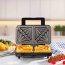Daewoo Deep Fill Sandwich Maker lifestyle image of the sandwich maker