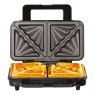 Daewoo Deep Fill Sandwich Maker lifestyle image of the sandwich maker on a white background