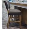 Holkham Oak Grey Fabric Dining Chair lifestyle image of the chair