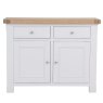 Holkham Oak Standard Sideboard front on image of the sideboard on a white background