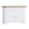 Holkham Oak Standard Sideboard angled image of the sideboard on a white background