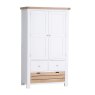 Holkham Oak Double Larder Unit image of the unit on a white background