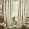 Laura Ashley Pussy Willow Ochre Curtains