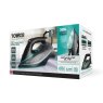 Tower Ceraglide 3100W Black And Teal Iron Ultra Speed image of the irons box on a white background