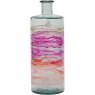 Kaemingk Recycled Multi Coloured Glass Vase Pink Large