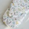 Sophie Allport Spring Chicken Oven Mitt close up lifestyle image of the oven mitt