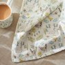 Sophie Allport Spring Chicken Pack Of 4 Napkins close up lifestyle image of the napkin