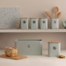 Typhoon Squircle Mint Bread Bin lifestyle image of the bread bin