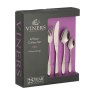 Viners Tabac 16 Piece Cutlery Set image of the cutlery packaging on a white background