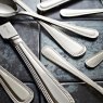 Viners Bead Table Spoon lifestyle image of the cutlery collection