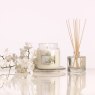 Price's Candles Lily Of The Valley Medium Jar Candle lifestyle image of the candle