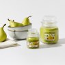 Price's Candles Sweet Pear Medium Jar Candle lifestyle image of the candle