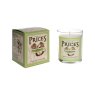 Price's Candles Heritage Pear Orchard Jar Candle image of the candle and packaging on a white background