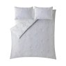 Laura Ashley Pussy Willow Lavender Duvet Set on white background