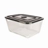 &again Glass Rectangular Storage Container 2.5L