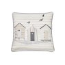 Fusion Beach Huts Outdoor Cushion Natural