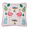 Fusion Tropical Flamingo Outdoor Cushion Pink