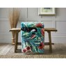 Deyongs Printed Flannel Fleece Throw Toucan Lake Lifestyle