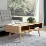 Olson Oak Coffee Table lifestyle image of the coffee table