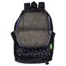 Eco Chic Lightweight Yatchs Foldable Backpack image of the backpack unzipped on a white background
