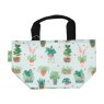 Eco Chic Lightweight House Plant Insulated Foldable Lunch Bag image of the lunch bag on a white background