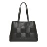 Alice Wheeler Black Milan Tote Bag image of the bag on a white background