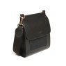 Alice Wheeler Black Seville Cross Body Bag angled image of the bag on a white background