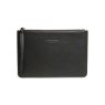 Alice Wheeler Black Paris Clutch image of the front of the clutch on a white background