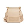 Alice Wheeler Sand Seville Cross Body Bag image of the front of the bag on a white background