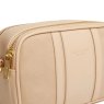Alice Wheeler Sand Madrid Cross Body Bag close up image of the bag on a white background