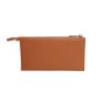 Alice Wheeler Tan Valencia Double Purse image of the back of the purse on a white background