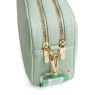 Alice Wheeler Pastel Mint Soho Camera Cross Body Bag image of the bag on a white background