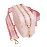 Alice Wheeler Pastel Pink Soho Camera Cross Body Bag image of the bag on a white background
