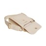 Alice Wheeler Pastel Cream Bloomsbury Cross Body Bag image of the bag open on a white background